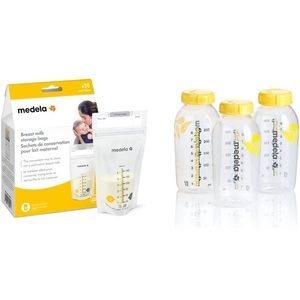 Medela bottle and milk storage bags